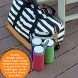 Neoprene Protective Bottle Sleeves Set, for 16 oz Bottles